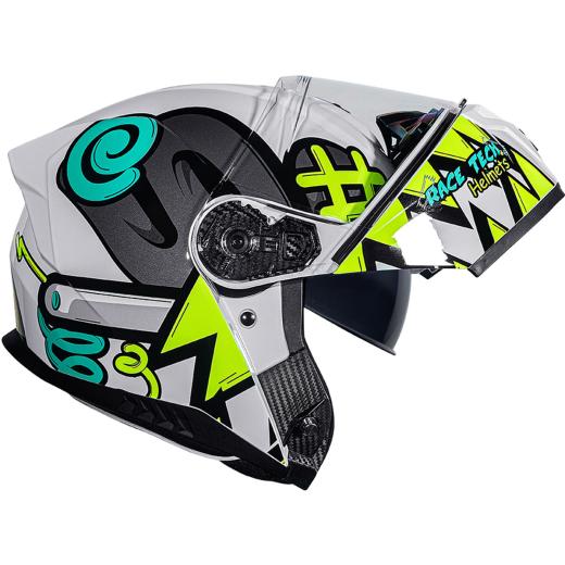 Capacete Race Tech Signal Stuff Articulado