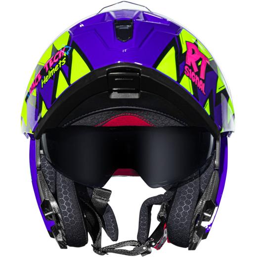 Capacete Race Tech Signal Stuff Articulado