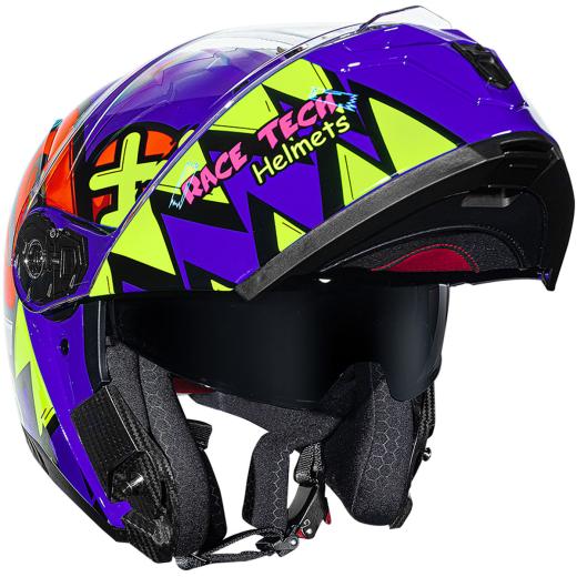 Capacete Race Tech Signal Stuff Articulado