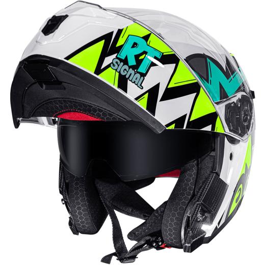 Capacete Race Tech Signal Stuff Articulado