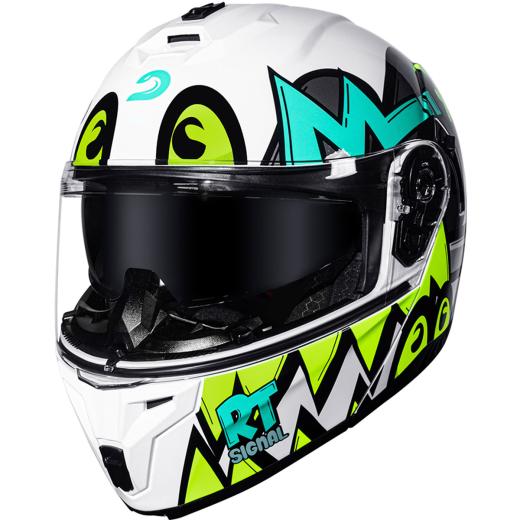 Capacete Race Tech Signal Stuff Articulado