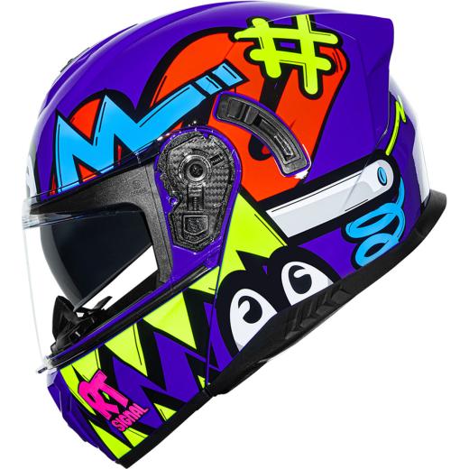 Capacete Race Tech Signal Stuff Articulado