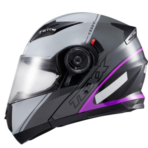 Capacete Escamoteável Texx Gladiator V3 Makan