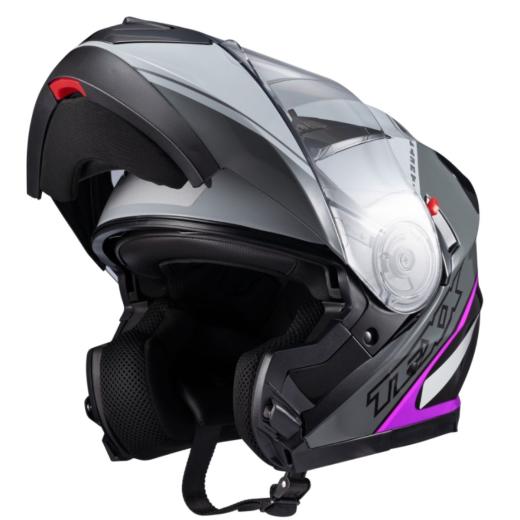 Capacete Escamoteável Texx Gladiator V3 Makan