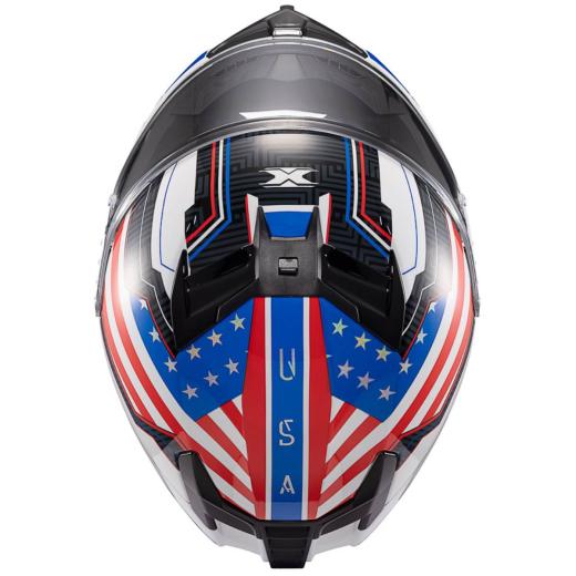 Capacete Texx Kaiman Flag Estados Unidos