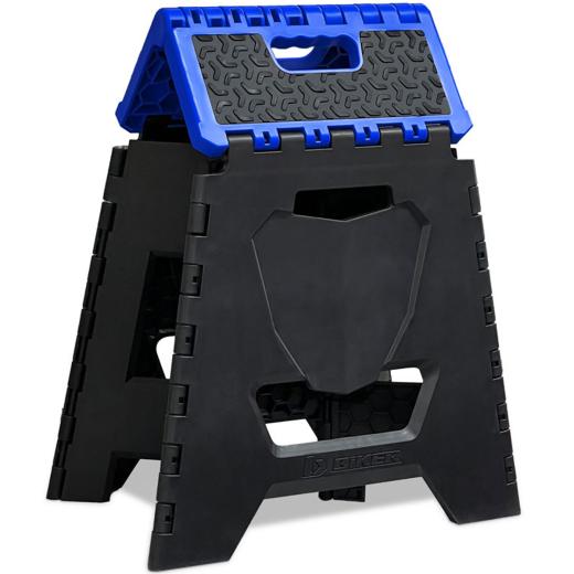 Cavalete Dobrável Biker Stand Mamuth Azul