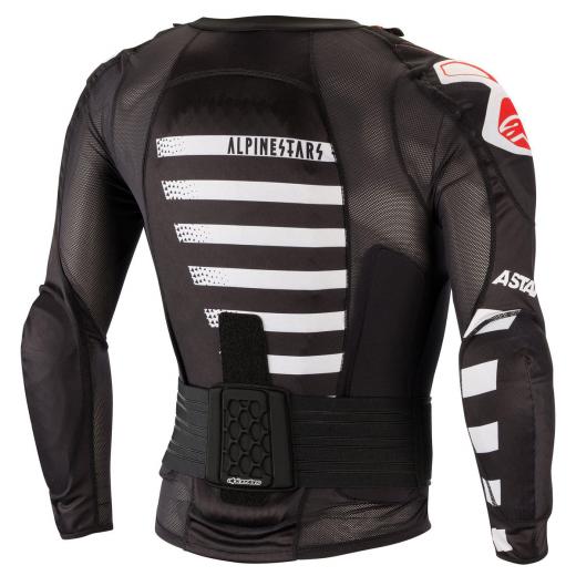 Colete Integral Alpinestars Sequence LS Preto/Branco