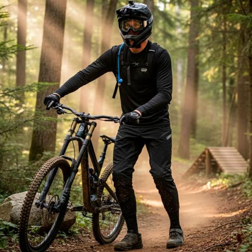 Conjunto Calça e Camisa Leatt MTB 1.0