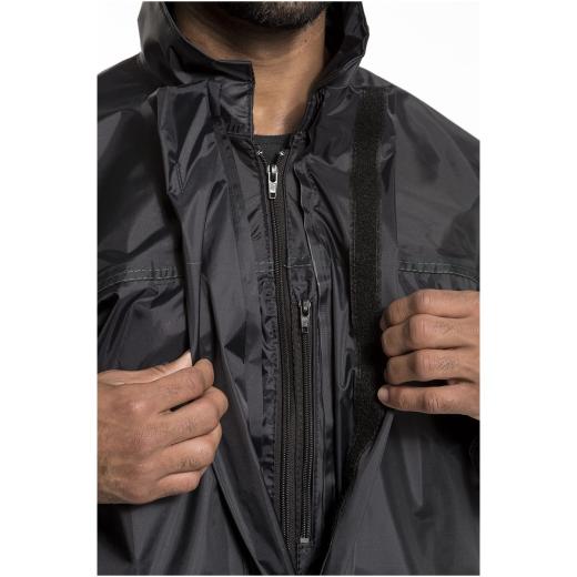 Conjunto Capa de Chuva Pantaneiro Nylon Luxo Forrado c/ Ventilação