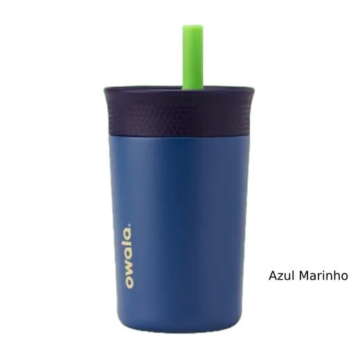 Copo Owala Tumbler Infantil Stainless Steel Térmica 355ml