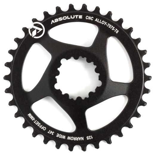 Coroa Absolute Prime D 34D Sram 6mm