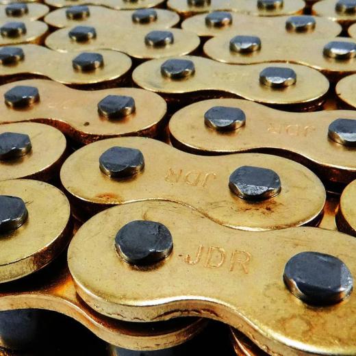 Corrente JDR 520 UX 120L S/ Retentor Dourada