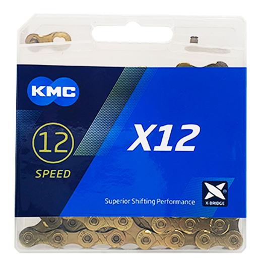 Corrente KMC X12TI 12V Dourada