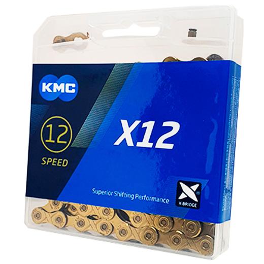 Corrente KMC X12TI 12V Dourada