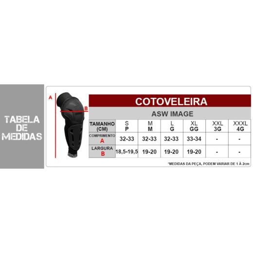 Cotoveleira ASW Image Preto