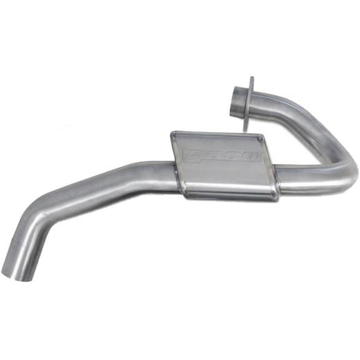 Curva + Ponteira Foco Racing CRF 250F Concept Pro Preto