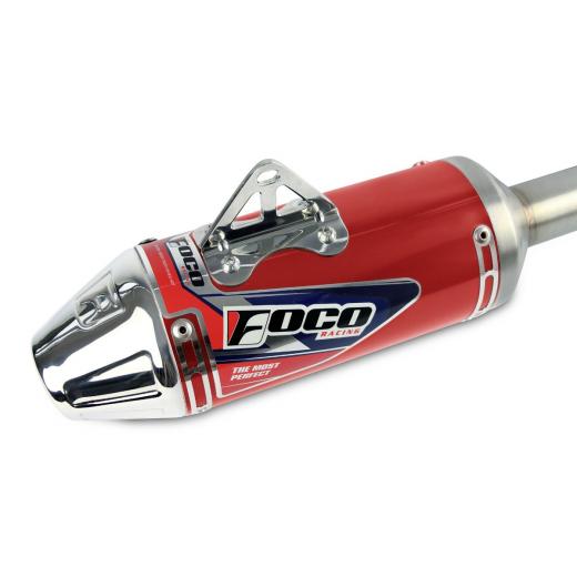 Curva + Ponteira Foco Racing CRF 230 Red Series