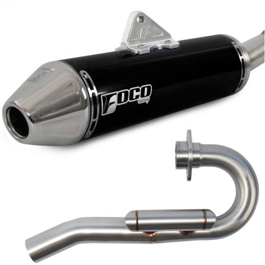 Curva + Ponteira Foco Racing KLX 450