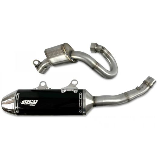 Curva + Ponteira Foco Racing KTM 250 SX 19/22 - GasGas MC 20/23 Concept Pro