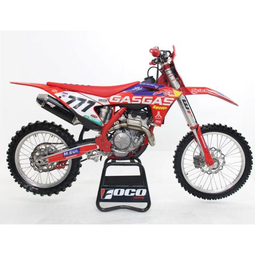 Curva + Ponteira Foco Racing KTM 250 SX 19/22 - GasGas MC 20/23 Concept Pro