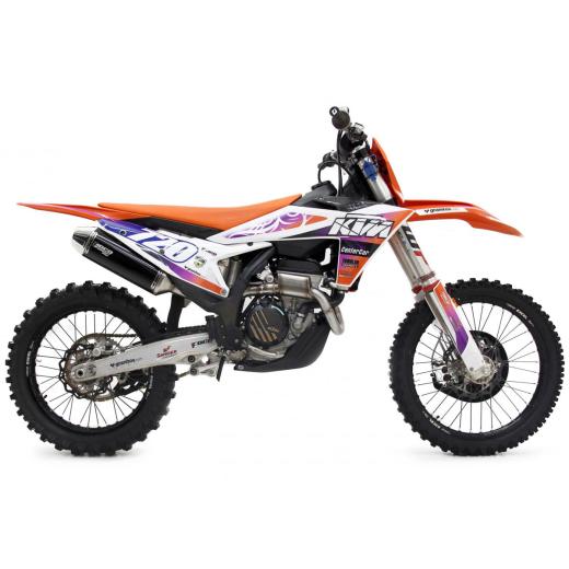 Curva + Ponteira Foco Racing KTM 250 SX 19/22 - GasGas MC 20/23 Concept Pro