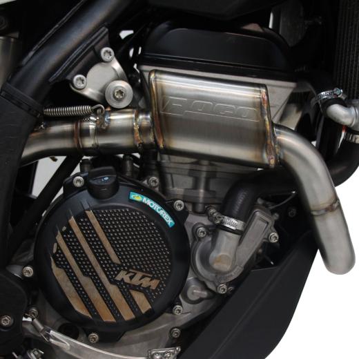 Curva + Ponteira Foco Racing KTM 250 SXF 23/24 Concept Pro