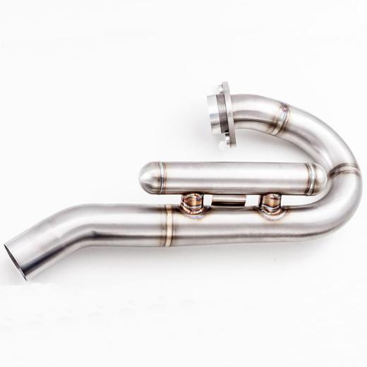 Curva + Ponteira Foco Racing KXF 250 17/24 Azul