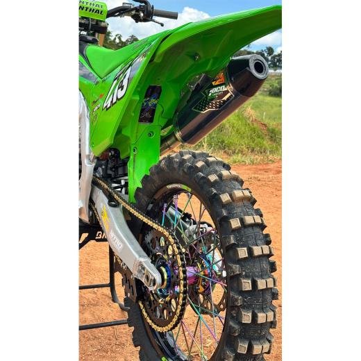 Curva + Ponteira Foco Racing KXF 450 24/25 Show Radical