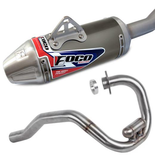 Curva + Ponteira Foco Racing TTR 230 Strong Edição Limitada