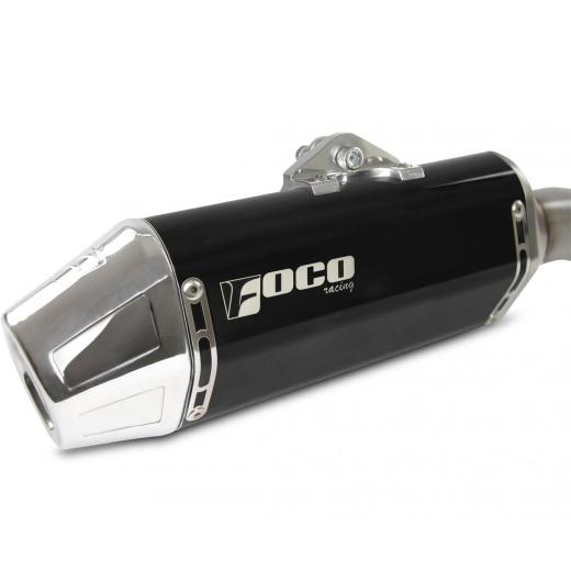 Escapamento Curva + Ponteira Foco F2 XTZ 250 15/24