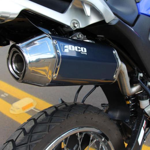 Escapamento Curva + Ponteira Foco F2 XTZ 250 15/24