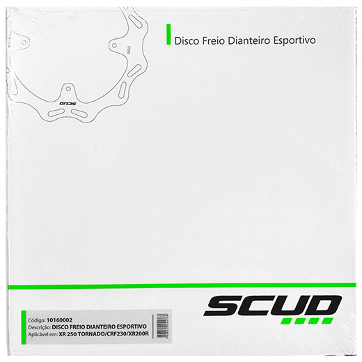 Disco de Freio Dianteiro Esportivo SCUD CRF230 / XR 250 Tornado / XR200