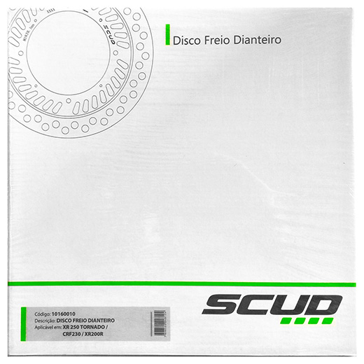 Disco de Freio Dianteiro SCUD CRF230 / XR250 Tornado / XR200