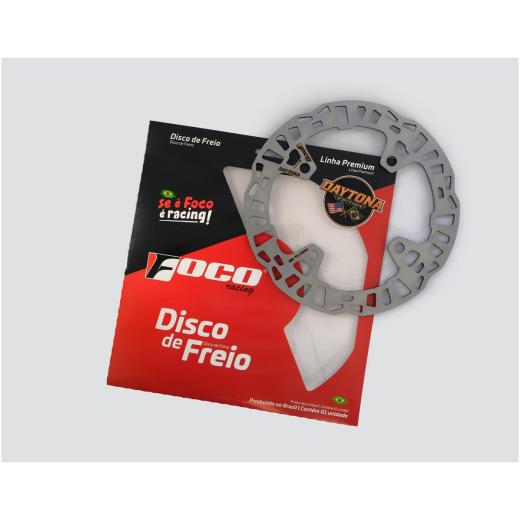 Disco de Freio Traseiro Foco 220mm Daytona Edition CRF 250F + CRF 300F + XR 200