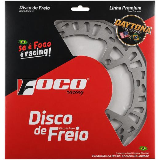 Disco de Freio Traseiro Foco 240mm KX 450F 06/26 + KX 250F 04/21 + KX 450X/250X 21/26 + KLX 450R 07/26
