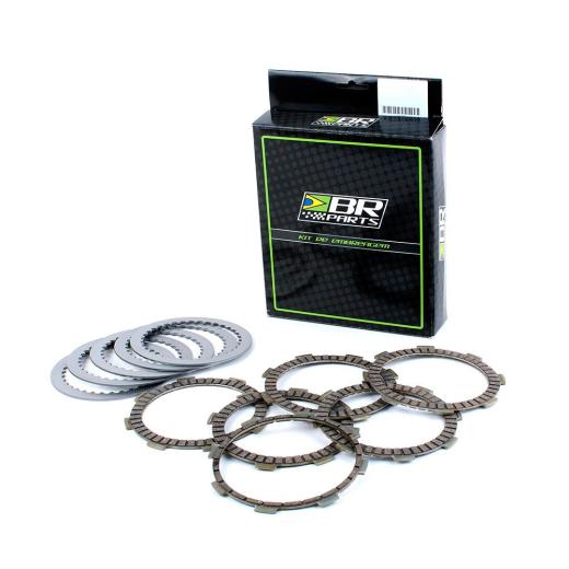 Discos de Embreagem + Separadores BR Parts CRF 250R 04/07 + 10 + CRF 250X 04/16 + KTM SX-F 250 06/12