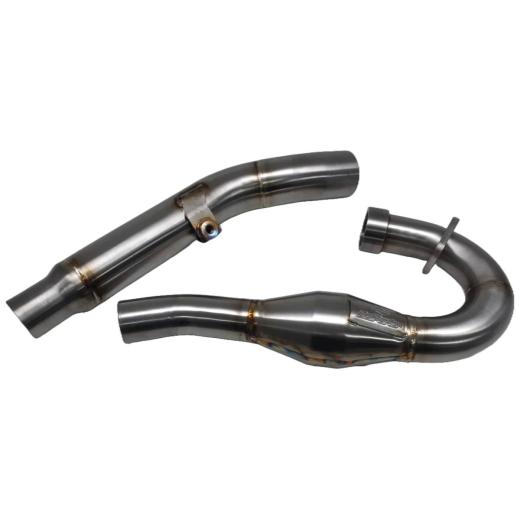 Escapamento Curva + Ponteira Belparts KLX 450R 06/24