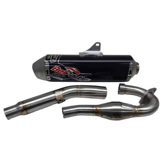 Escapamento Curva + Ponteira Belparts KTM SXF 250 16/18