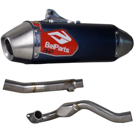 Escapamento Curva + Ponteira Belparts NXR 160 Bros 15/24