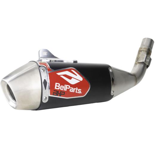 Escapamento Curva + Ponteira Belparts Pro II Short CRF 250F 18/24