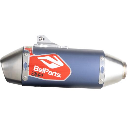 Escapamento CRF 250F 18/25 Curva + Ponteira Belparts Pro Short 