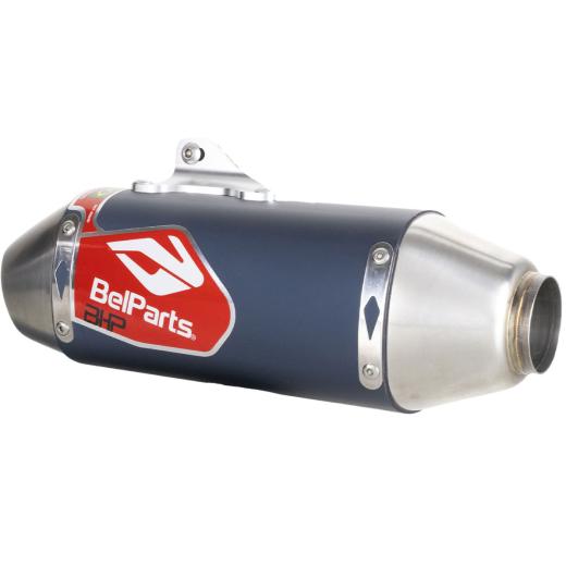 Escapamento CRF 250F 18/25 Curva + Ponteira Belparts Pro Short 