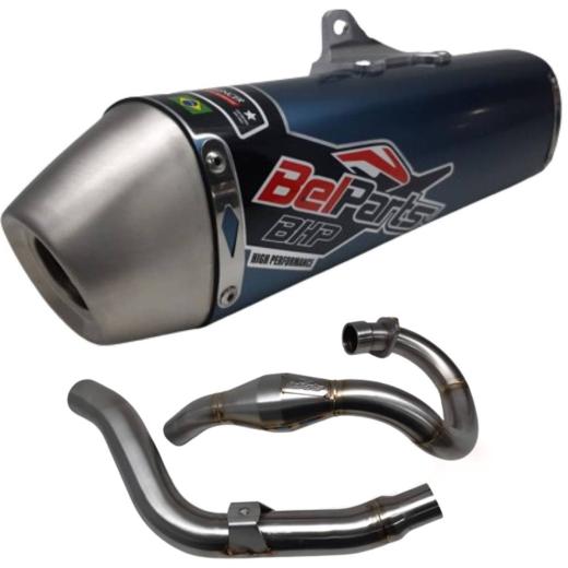 Escapamento Curva + Ponteira Belparts XRE 300 09/24