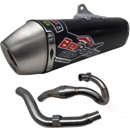 Escapamento Curva + Ponteira Belparts XRE 300 09/24