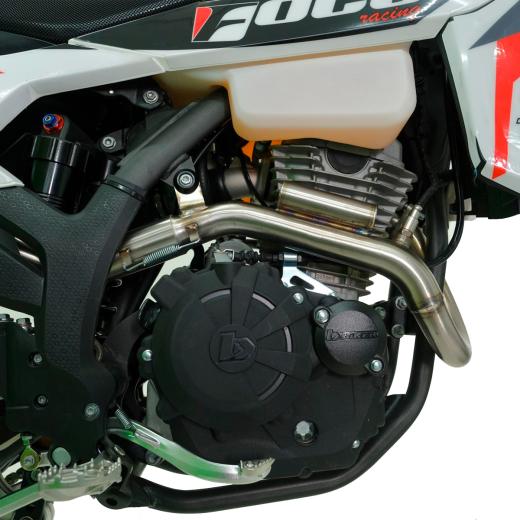 Escapamento Curva + Ponteira Foco Pulse MXF 270FI