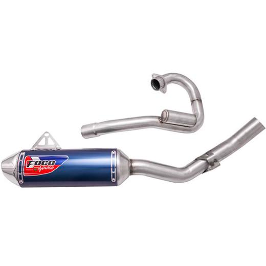 Escapamento Curva + Ponteira Foco Pulse XR 300L Tornado 2024