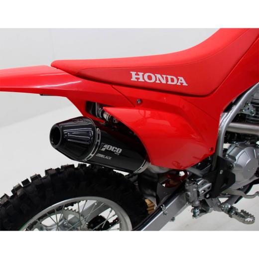 Escapamento Curva + Ponteira Foco Racing F1 CRF 300F All Black