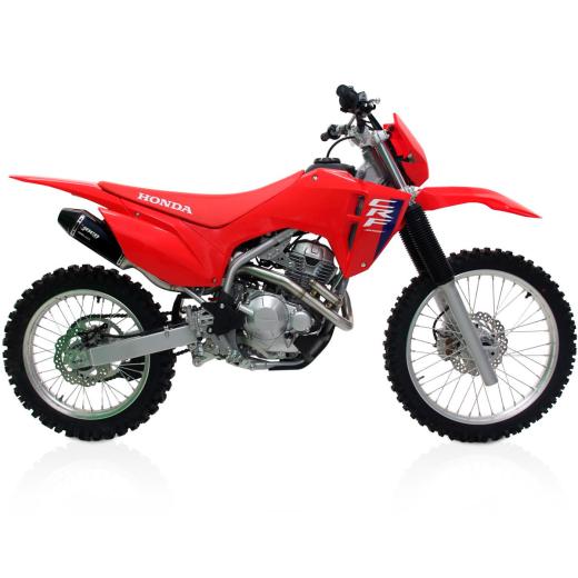 Escapamento Curva + Ponteira Foco Racing F1 CRF 300F All Black