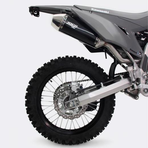 Escapamento Curva + Ponteira Foco Racing KLX 300R Concept Pro