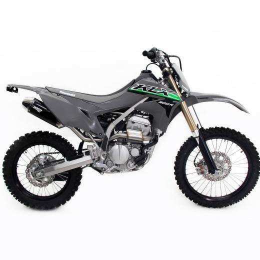 Escapamento Curva + Ponteira Foco Racing KLX 300R Concept Pro